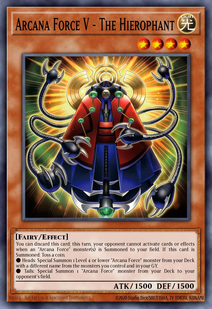 Arcana Force V - The Hierophant — Supreme Darkness EN004