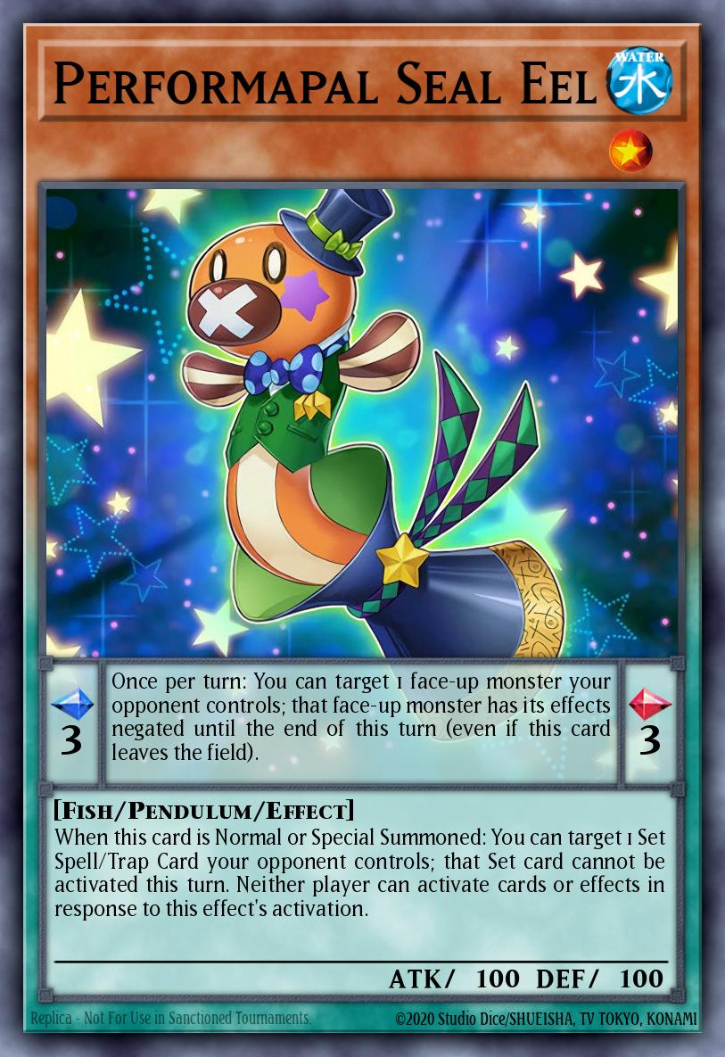 Enguia-Foca do Mar Camarartista — 2017 Mega-Tin Mega Pack EN129