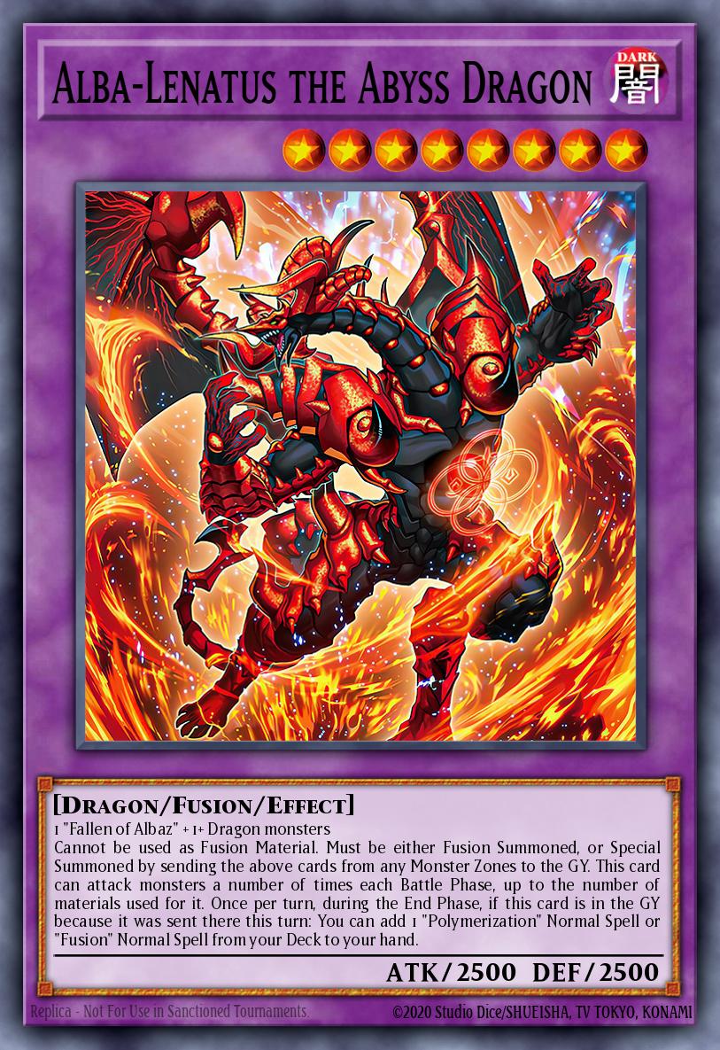 Alba-Lenatus, o Dragão do Abismo — Dimension Force EN035