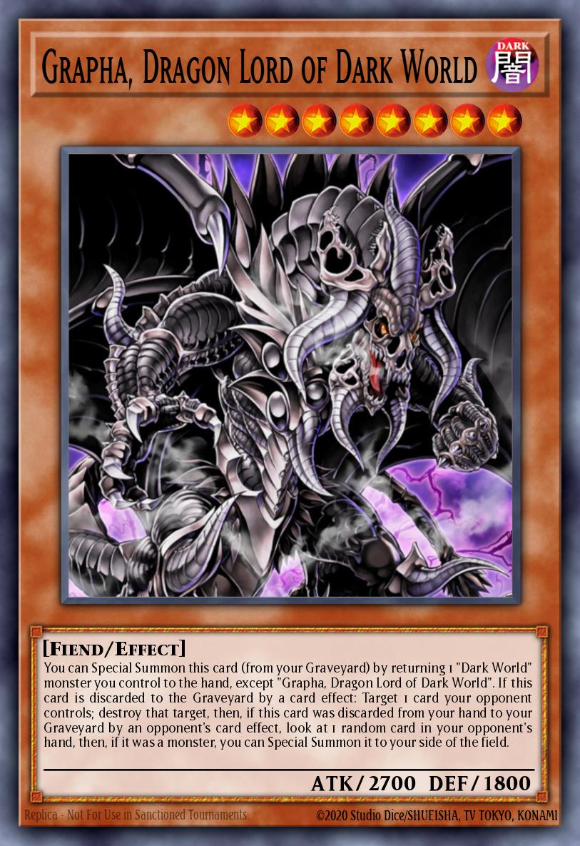 Grapha, Senhor Dragão do Mundo Negro — Structure Deck: Dark World EN043