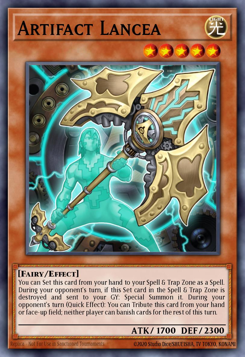 Artefato Lança do Destino — Duel Devastator EN033
