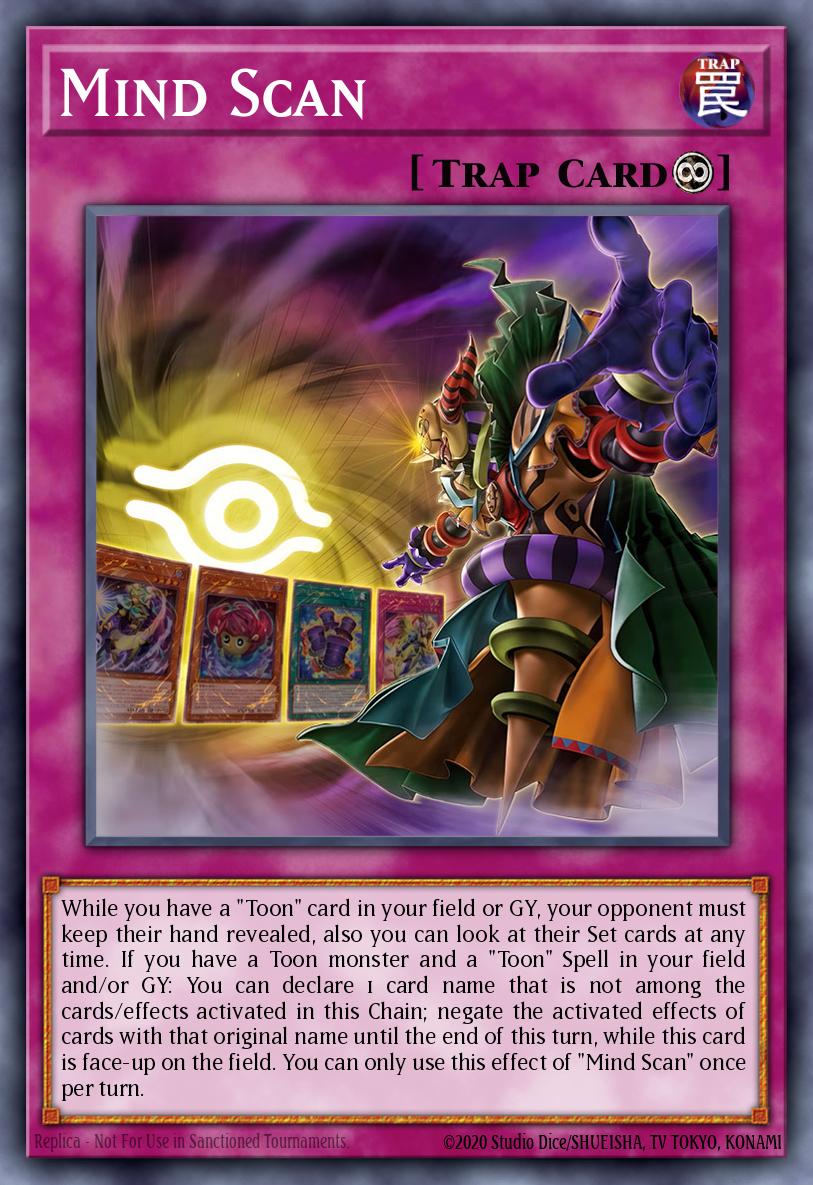 Mind Scan — Sem lançamento no TCG (OCG / Master Duel) 34298391