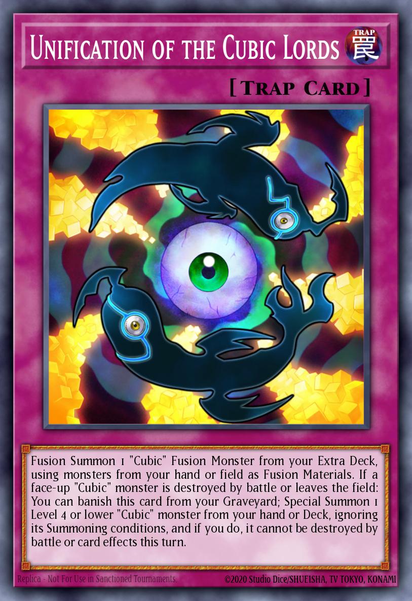 Unificação dos Senhores Cúbicos — Yu-Gi-Oh! The Dark Side of Dimensions Movie Pack: Gold Edition ENS45