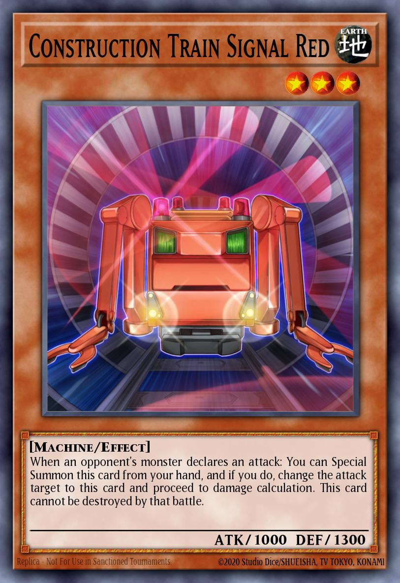 Trem de Construção Sinal Vermelho — Dragons of Legend EN038