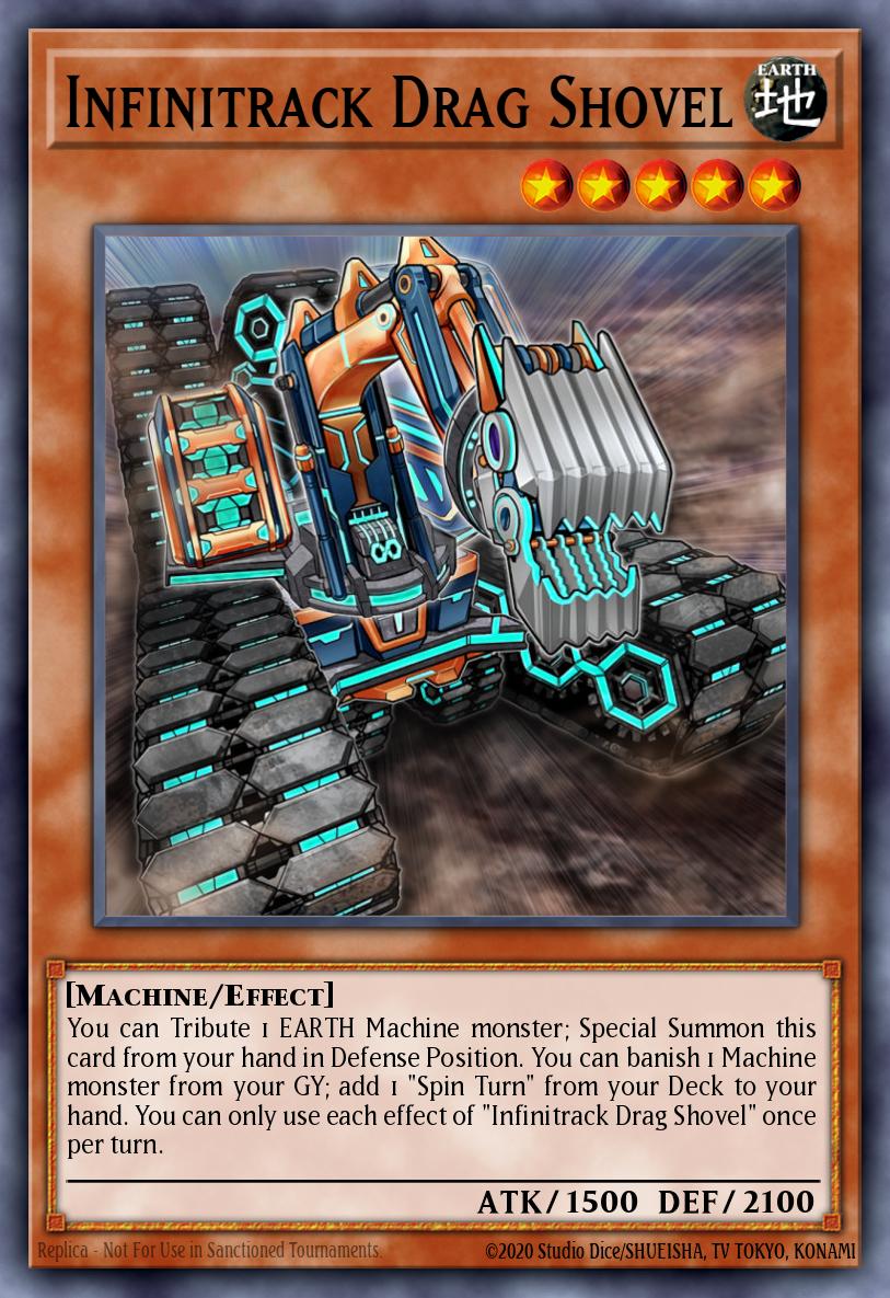 Escavadeira Drag Infinisteira — The Infinity Chasers EN004