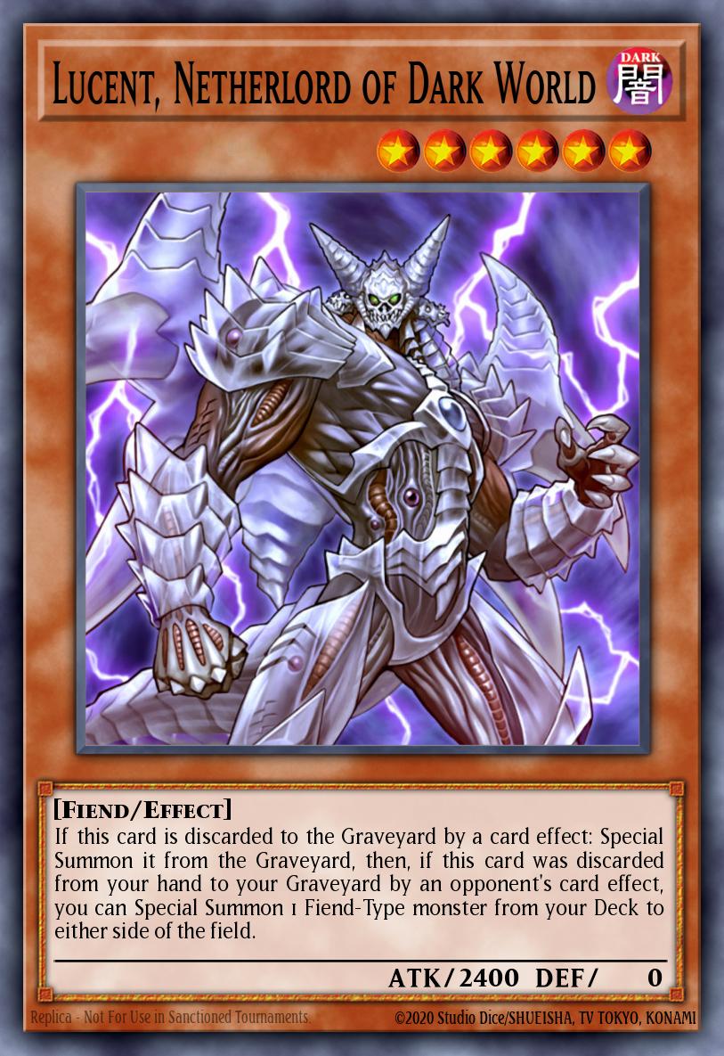 Luzente, o Senhor Inferior do Mundo Negro — Structure Deck: Dark World EN005
