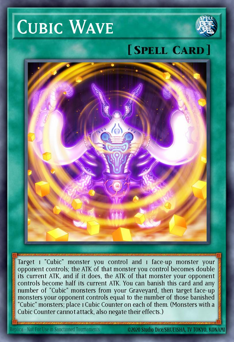 Onda Cúbica — Yu-Gi-Oh! The Dark Side of Dimensions Movie Pack: Gold Edition EN042