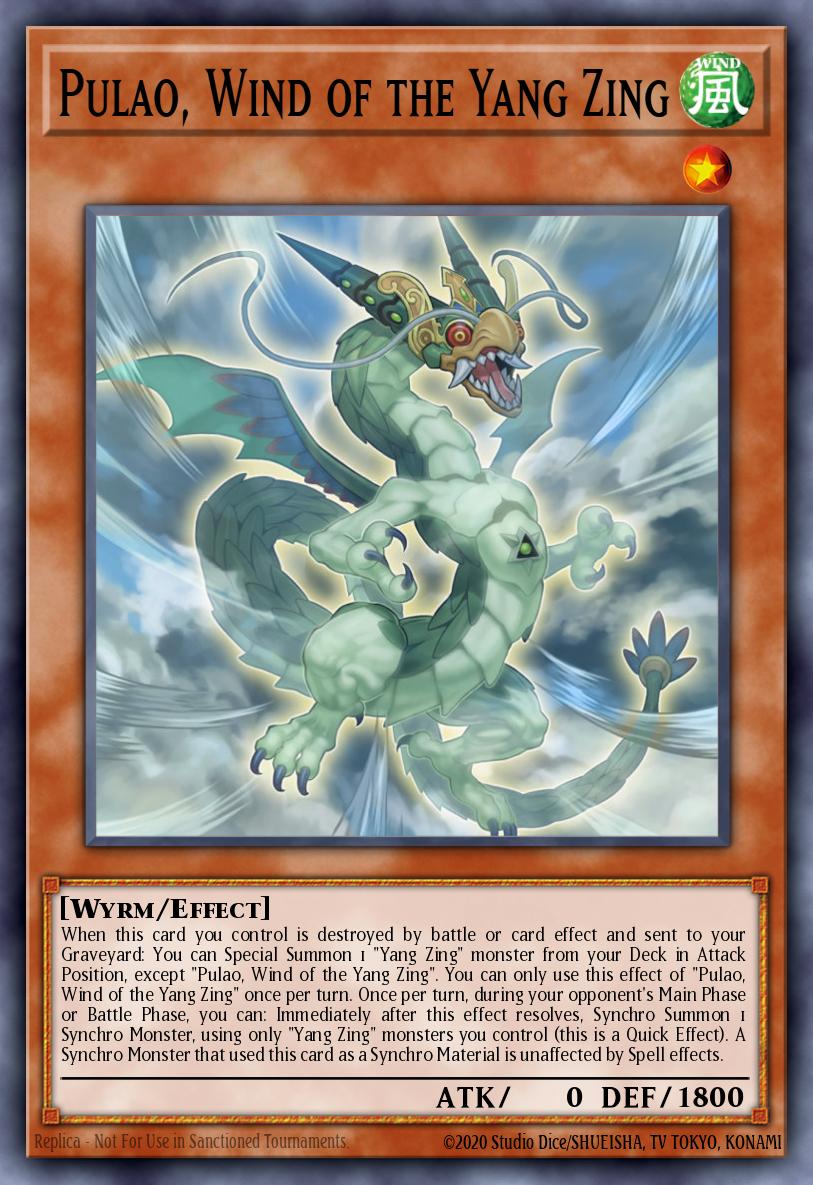 Pulao, Vento de Yang Zing — Duelist Alliance: Deluxe Edition EN031