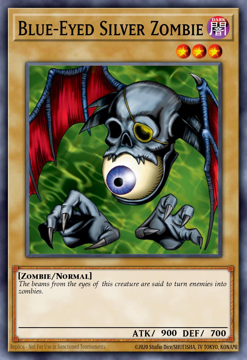 Zumbi Prateado de Olhos-Azuis — Speed Duel: Scars of Battle EN011