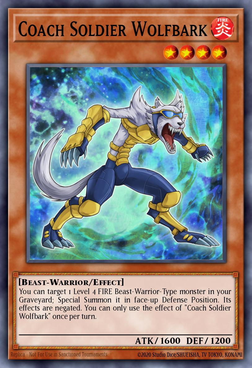 Soldado Técnico Uivo de Lobo — Structure Deck: Fire Kings EN011