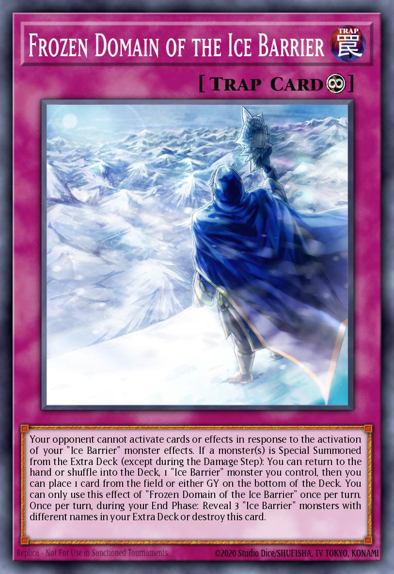 Frozen Domain of the Ice Barrier — Battles of Legend: Terminal Revenge EN008
