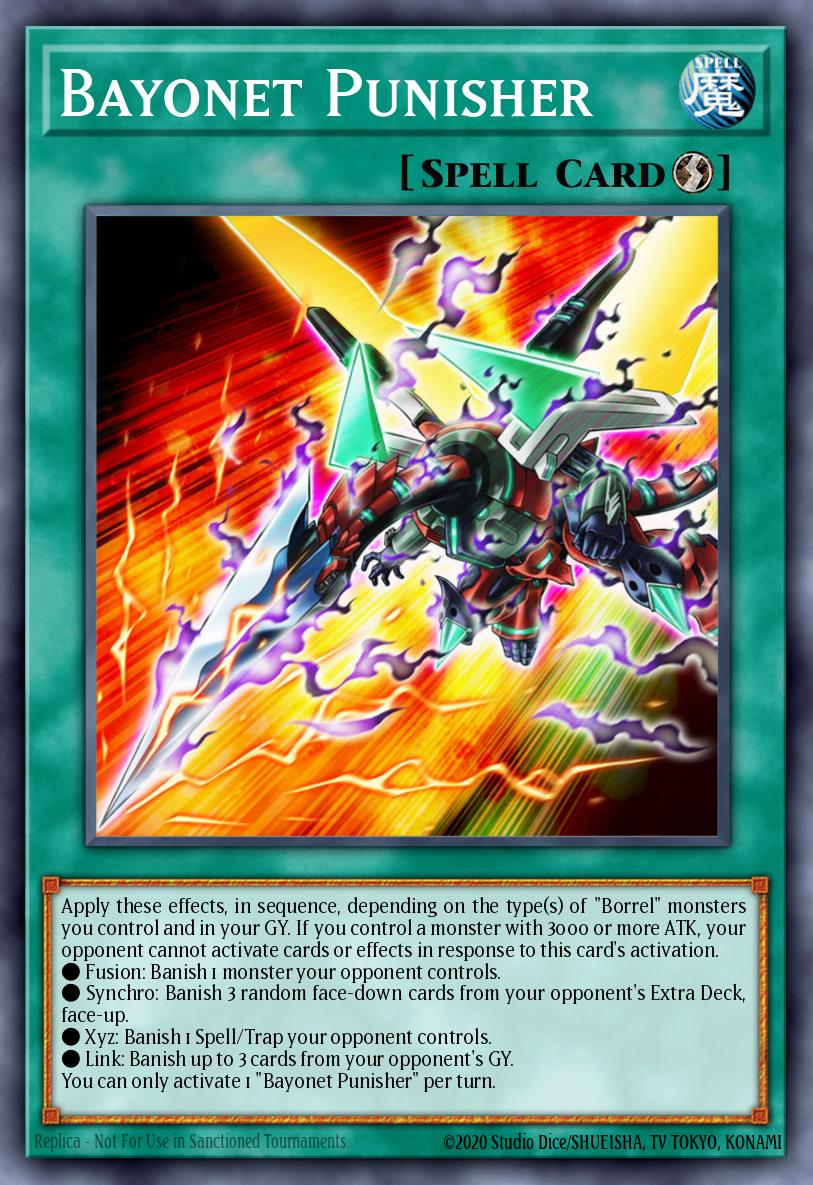 Justiceiro Baioneta — Burst of Destiny EN098