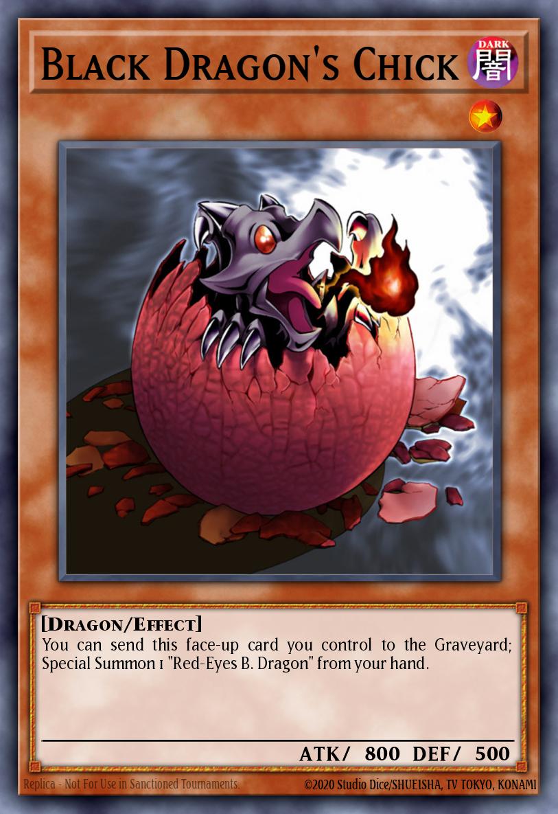 Filhote do Dragão Negro — Dragons Collide Structure Deck EN007