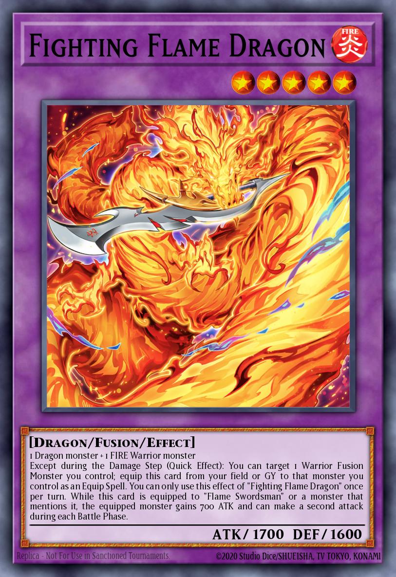 Fighting Flame Dragon — Maze of Millennia EN005