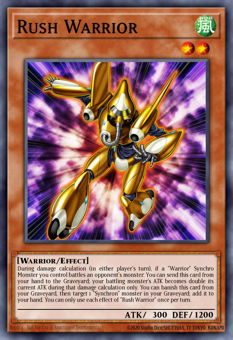 Guerreiro Apressado — Synchron Extreme Structure Deck EN002