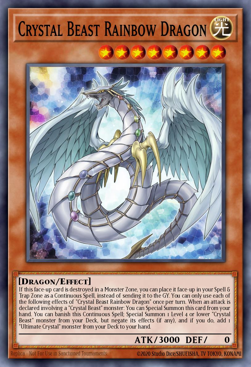 Fera Cristalina Dragão Arco-Íris — Structure Deck: Legend of the Crystal Beasts EN044
