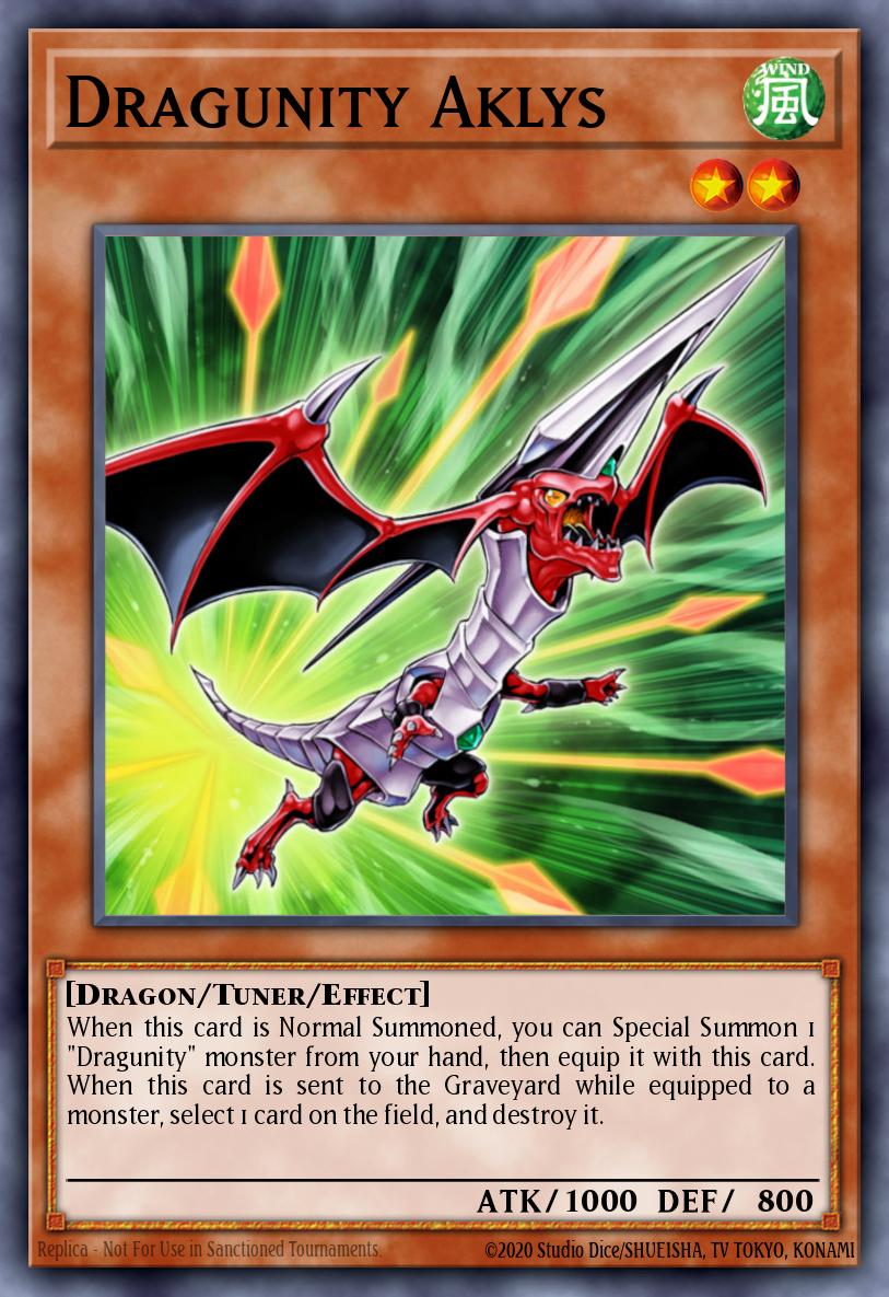 Aklys Dragunidade — Dragunity Legion Structure Deck EN003