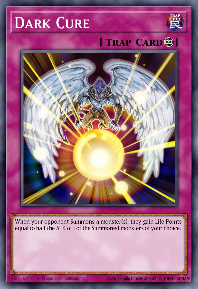 Dark Cure — Yu-Gi-Oh! GX Tag Force Evolution promotional cards EN002