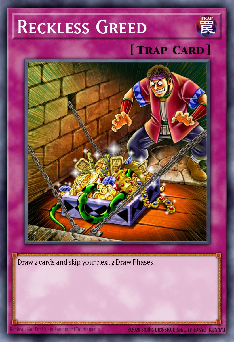 Ganância Descuidada — Structure Deck: Powercode Link EN038