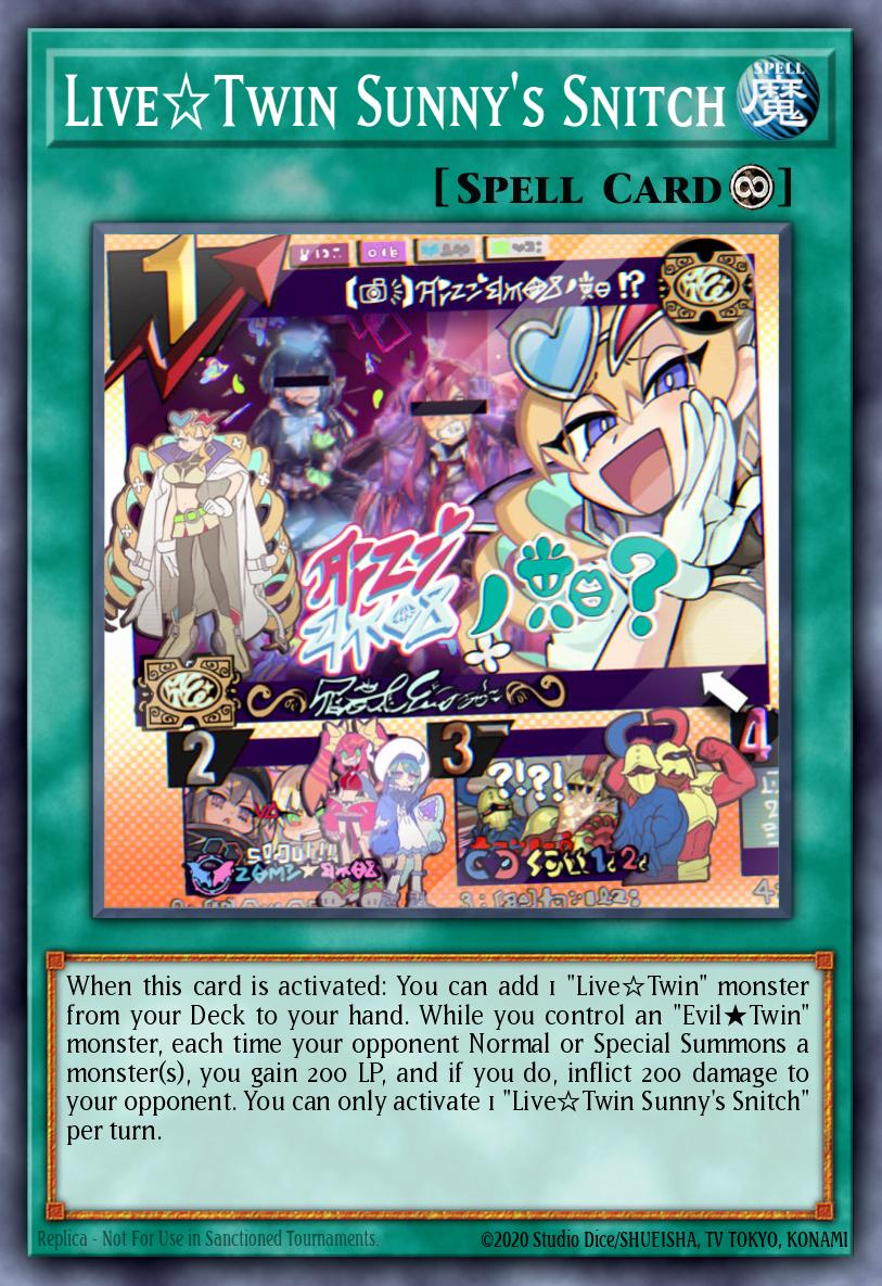 Fofoca da Sunny Live☆Gêmea — 2022 Tin of the Pharaoh's Gods EN161
