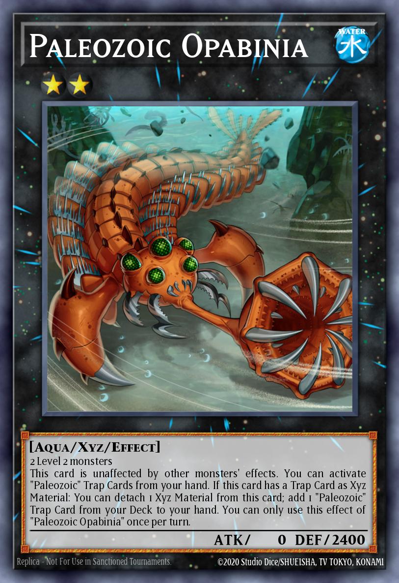 Paleozoico Opabinia — 2017 Mega-Tin Mega Pack EN172