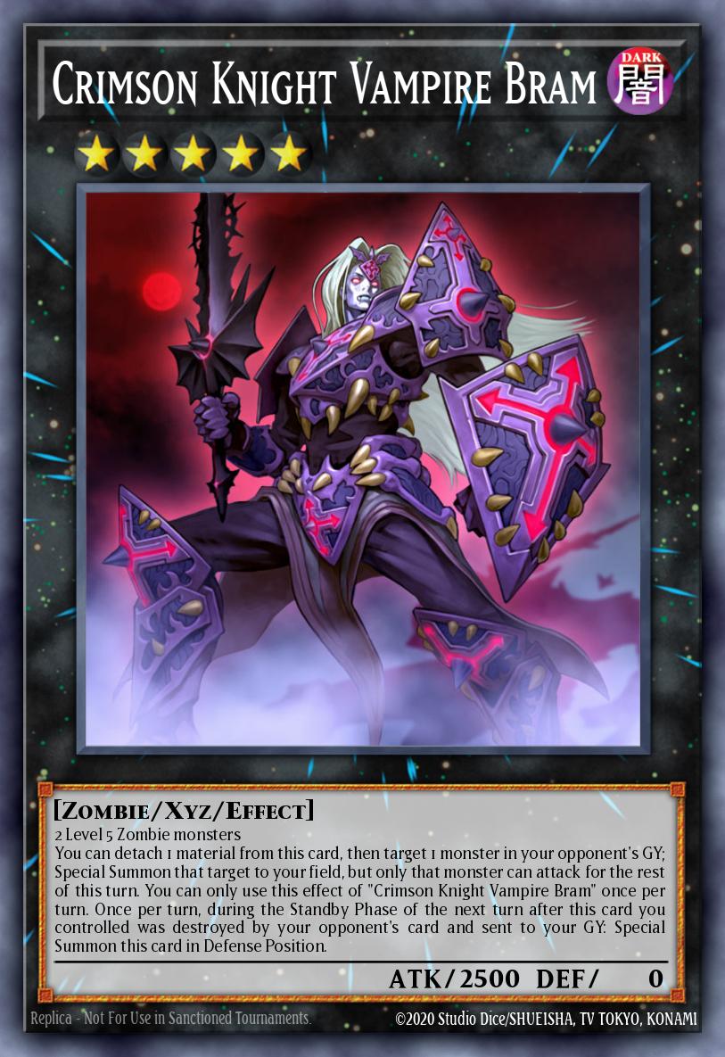 Bram, o Cavaleiro Vampiro Carmesim — 2014 Mega-Tin Mega Pack EN164