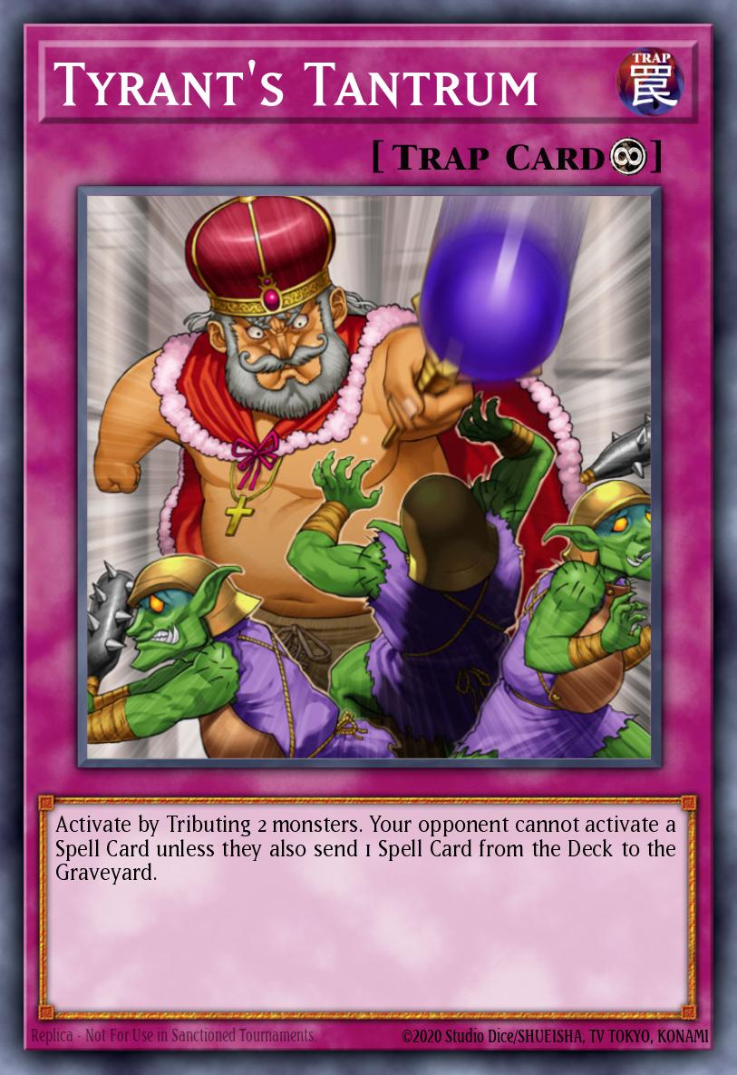 Tyrant's Tantrum — Extreme Victory Sneak Peek Participation Card EN075