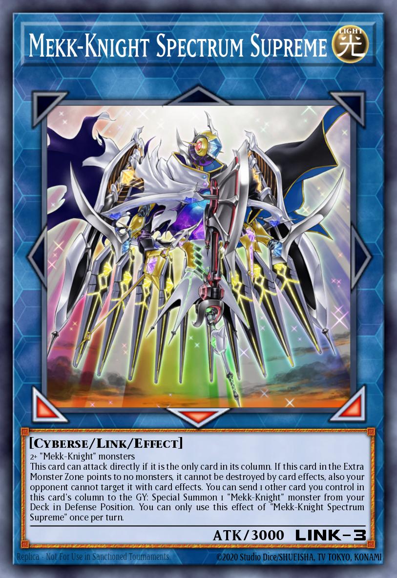 Mekk-Cavaleiro Espectro Supremo — 2018 Mega-Tin Mega Pack EN201