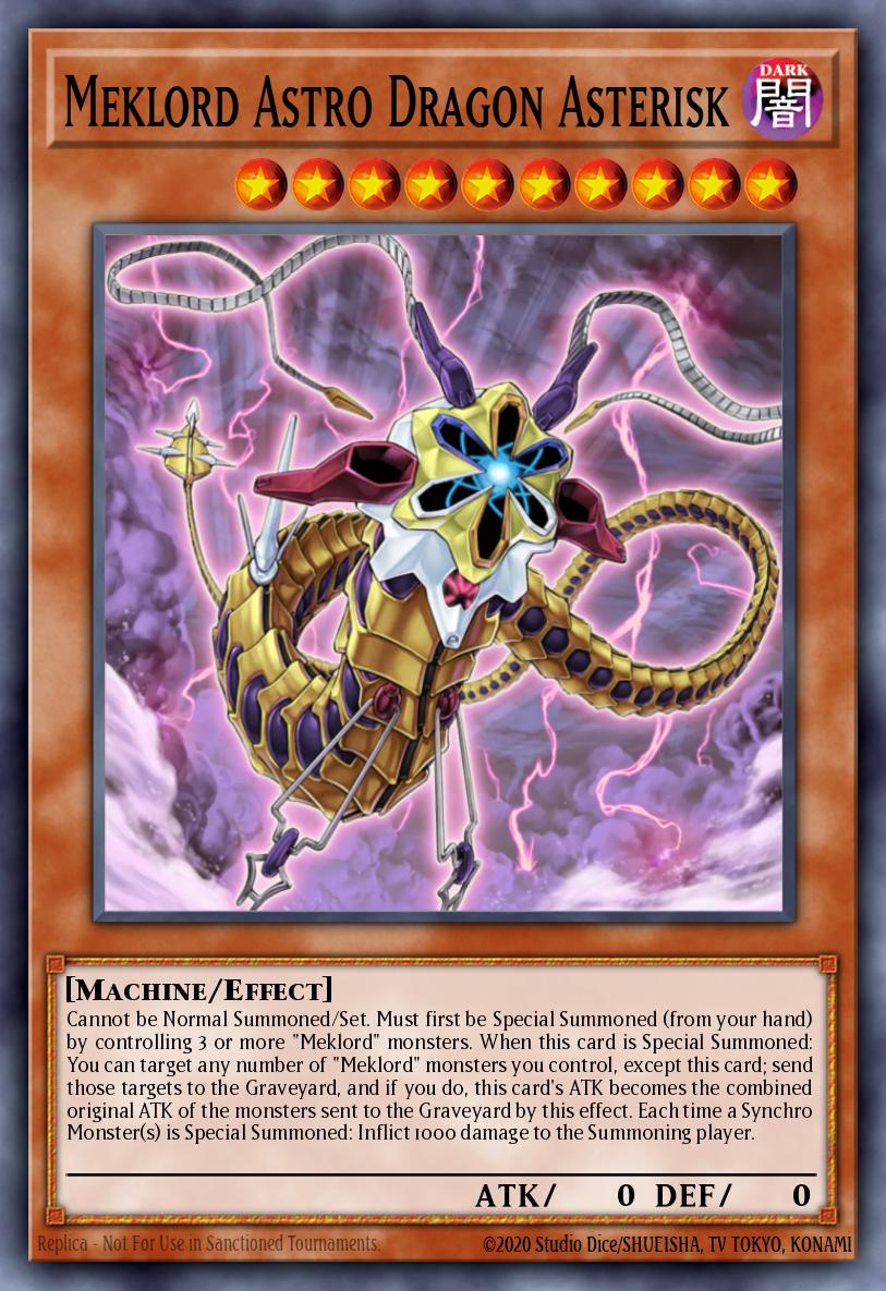 Senhormek Astro Dragão Asterisco — Legendary Duelists: Rage of Ra EN027