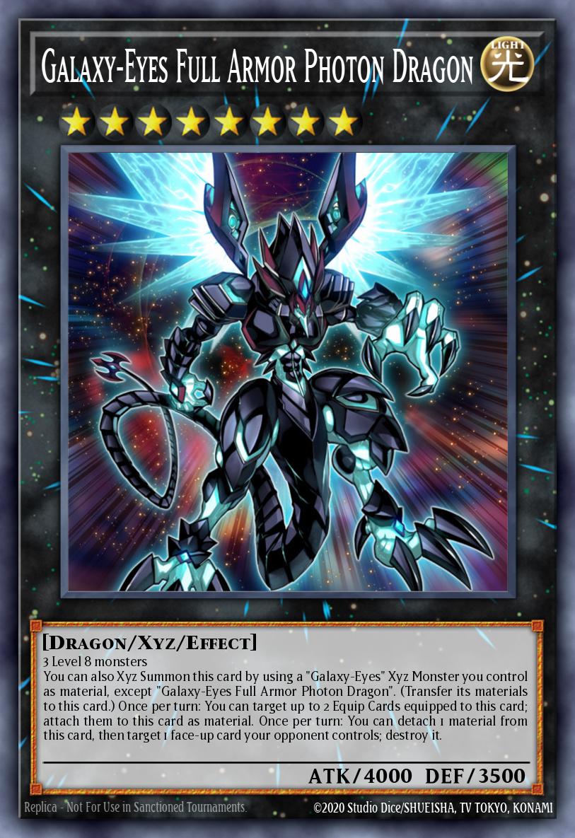 Dragão de Fóton de Armadura Completa de Olhos das Galáxias — 2016 Mega-Tin Mega Pack EN044