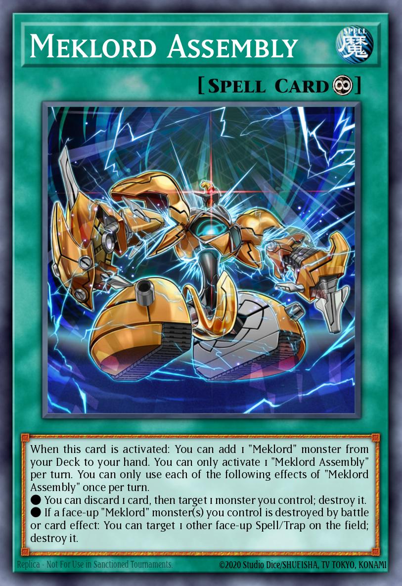 Montagem Senhormek — Legendary Duelists: Rage of Ra EN020