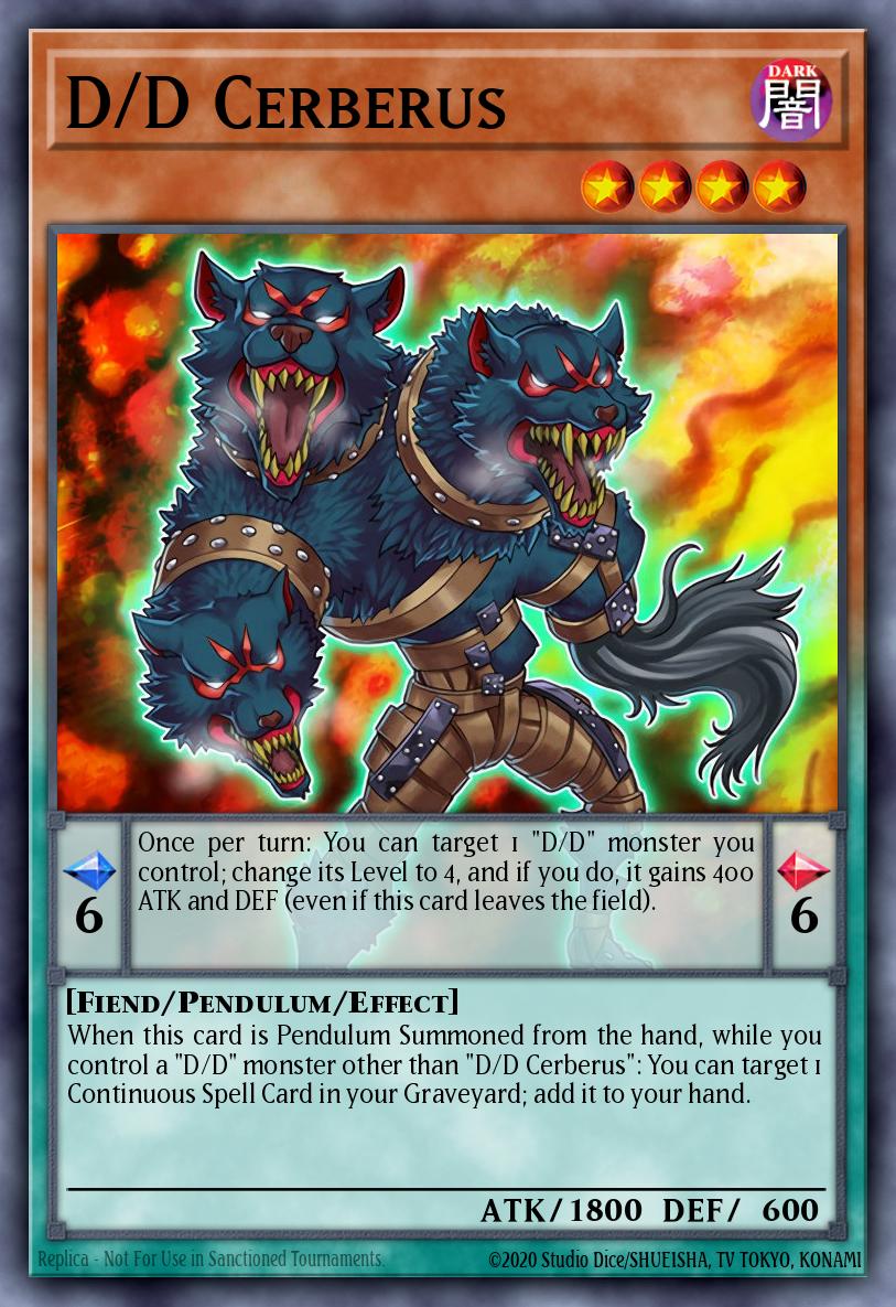 D/D Cérbero — Pendulum Domination Structure Deck EN007