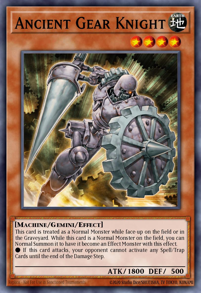 Cavaleiro do Mecanismo Antigo — Machine Reactor Structure Deck EN009