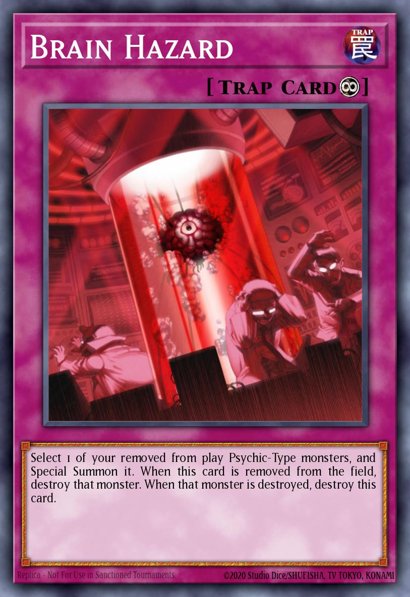 Brain Hazard — Extreme Victory Sneak Peek Participation Card EN072