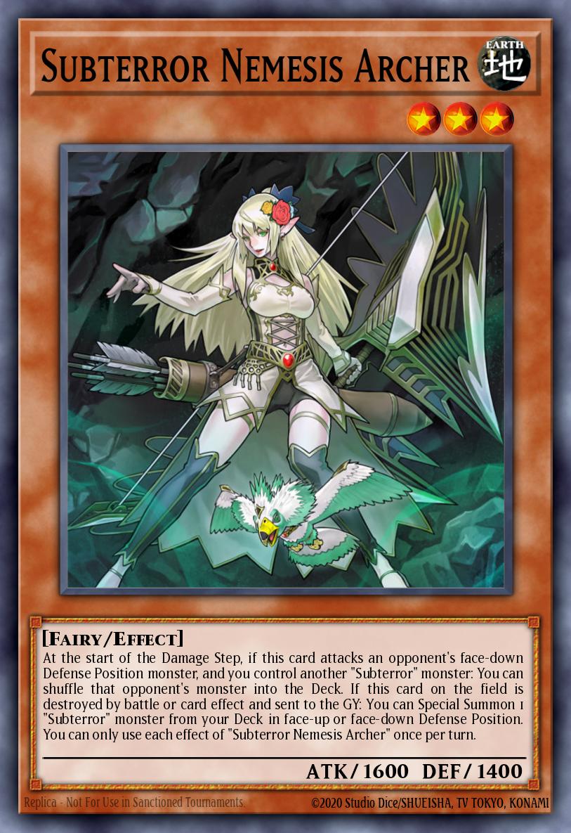 Arqueiro Nêmesis Subterror — OTS Tournament Pack 11 (POR) PT005