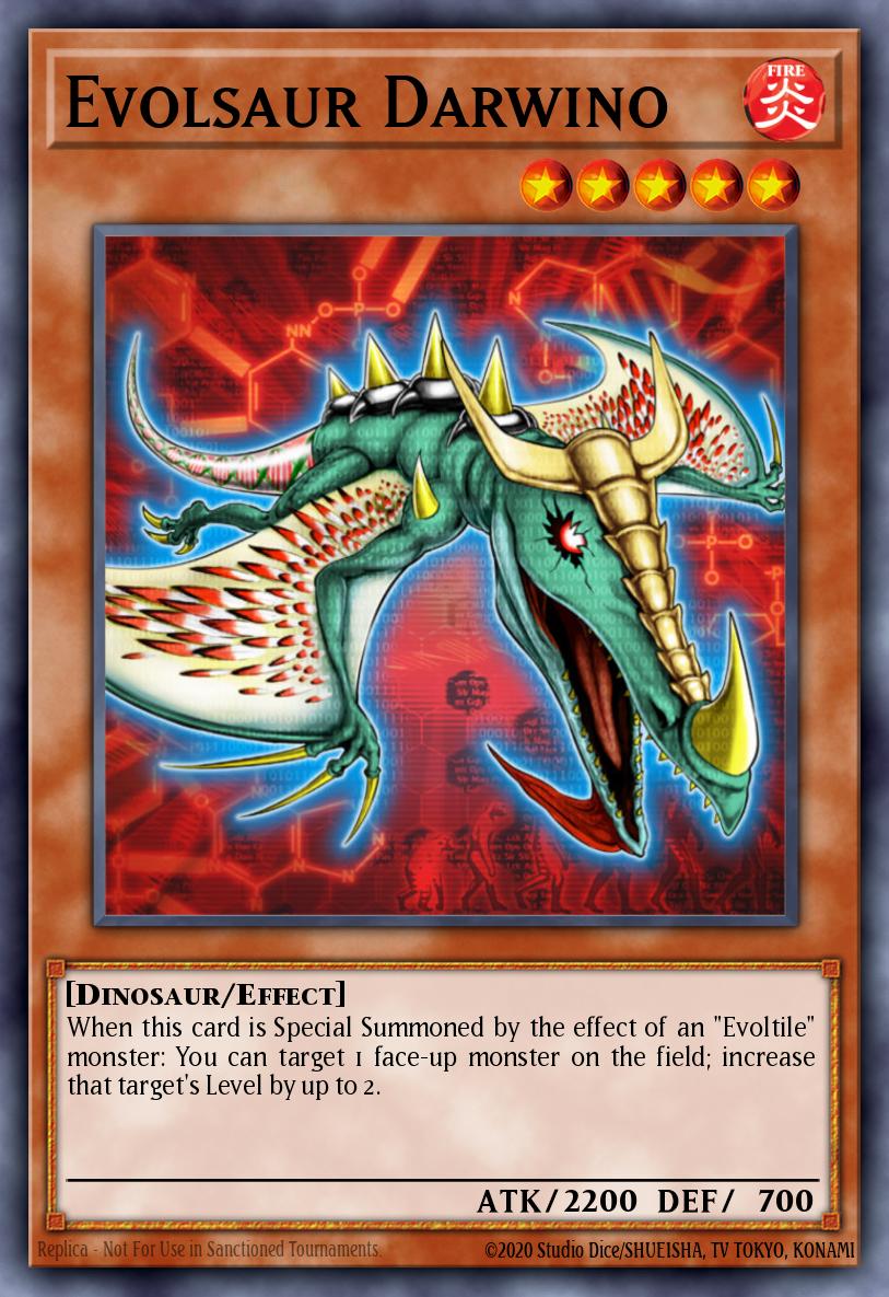 Evolsaur Darwino — Galactic Overlord Sneak Peek Participation Card EN027