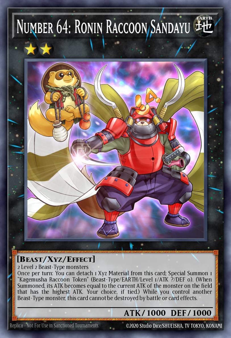 Número 64: Ronin Guaxinim Sandayu — 2014 Mega-Tin Mega Pack EN161