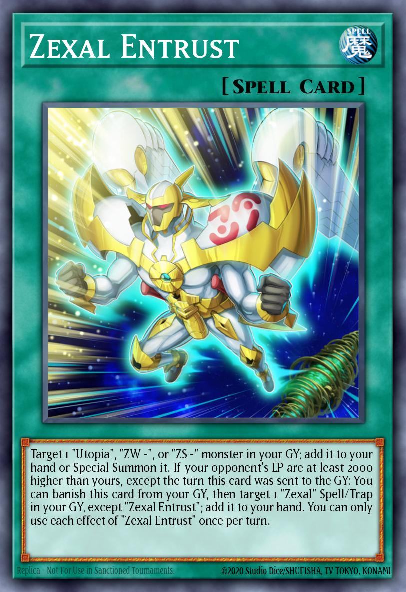 Confiança Zexal — Lightning Overdrive Premiere! promotional card EN052