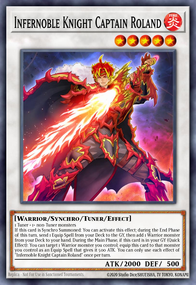Infernobre Cavaleiro Capitão Roland — OTS Tournament Pack 15 (POR) EN010
