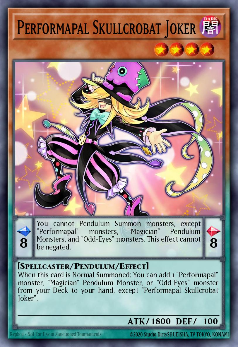 Camarartista Coringa Ecranibista — Legendary Arc-V Decks ENO03