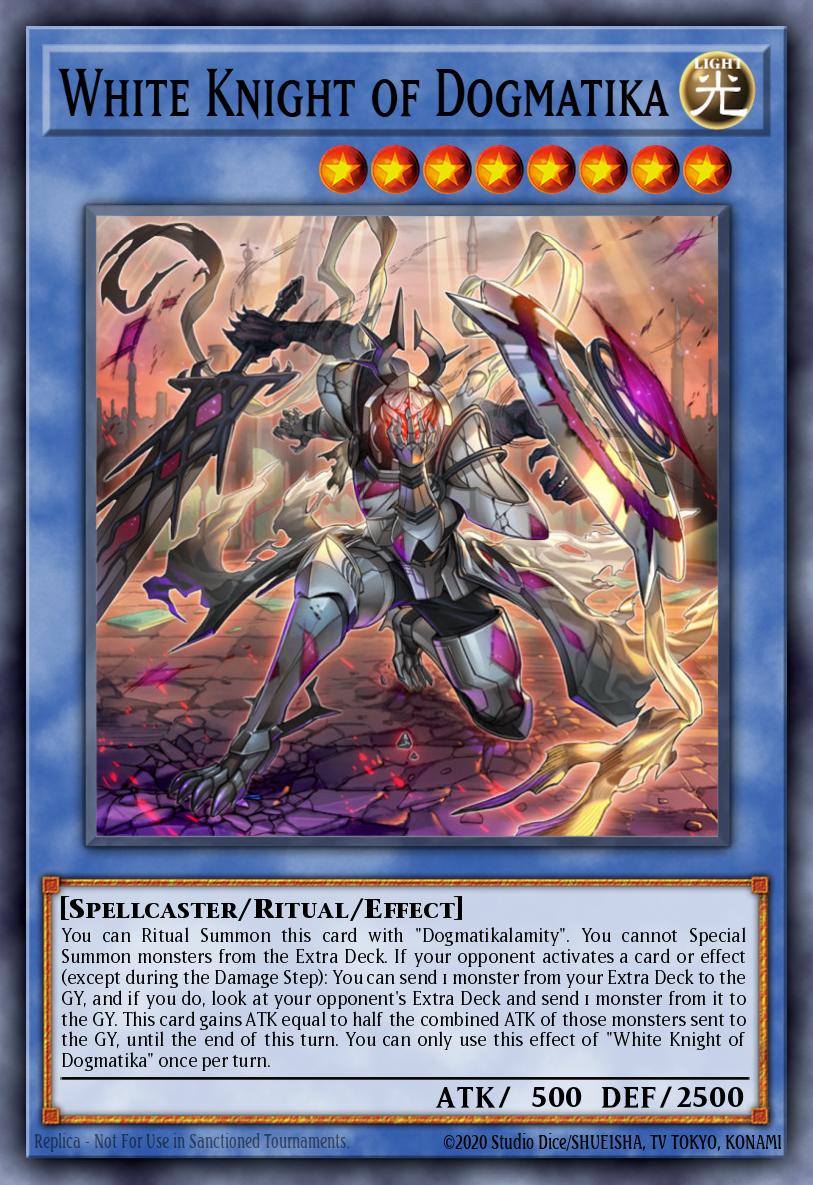 Cavaleiro Branco de Dogmatika — 2022 Tin of the Pharaoh's Gods EN075