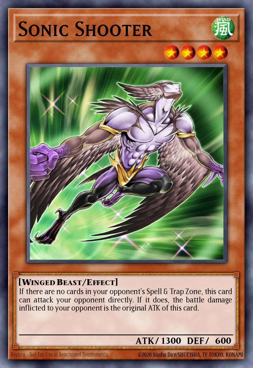 Atirador Sônico — Structure Deck: Lord of the Storm EN002