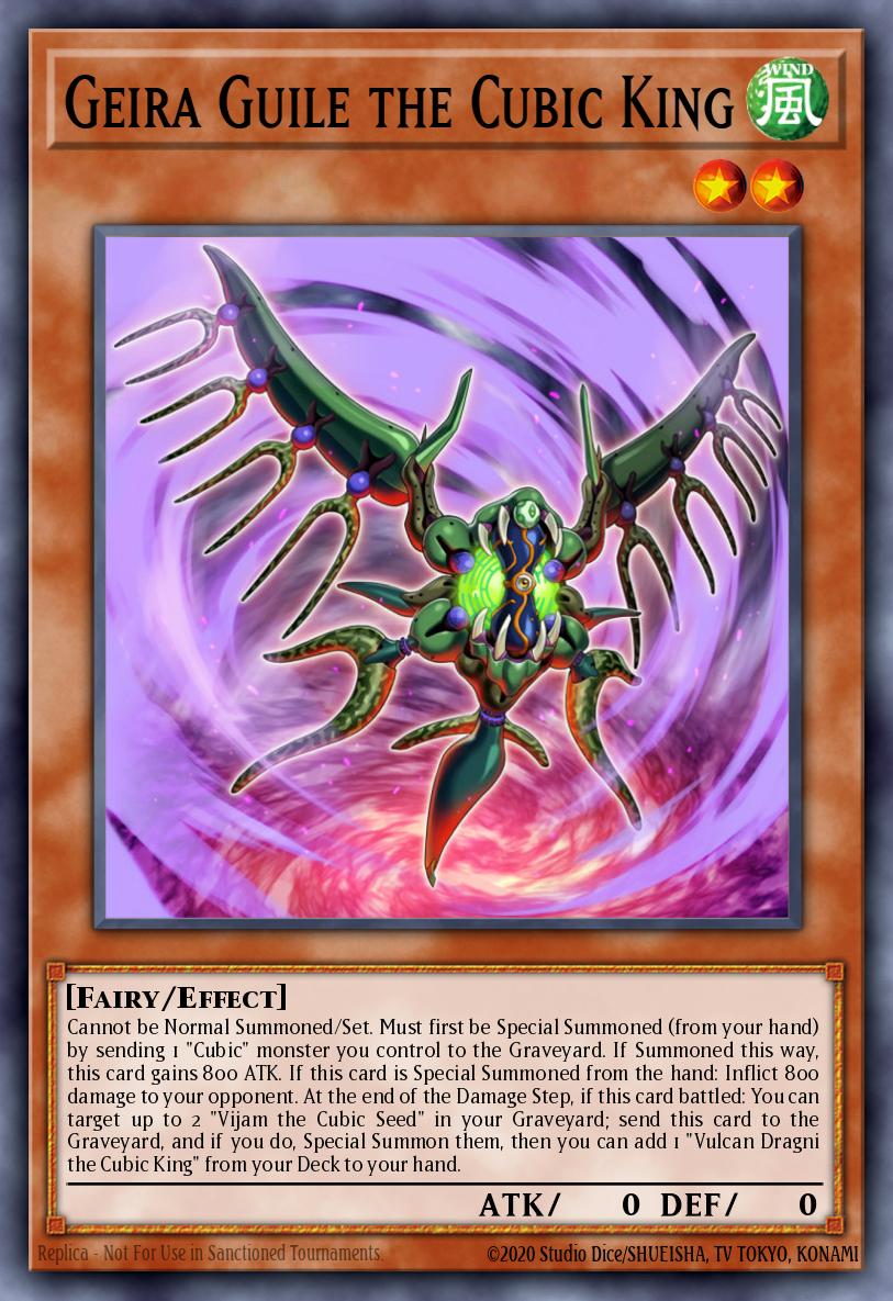 Geira Astuto, o Rei Cúbico — Yu-Gi-Oh! The Dark Side of Dimensions Movie Pack: Gold Edition EN036