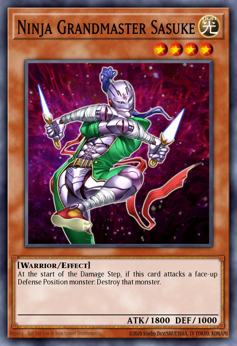 Mestre Ninja Sasuke — Structure Deck: Warrior's Triumph EN015