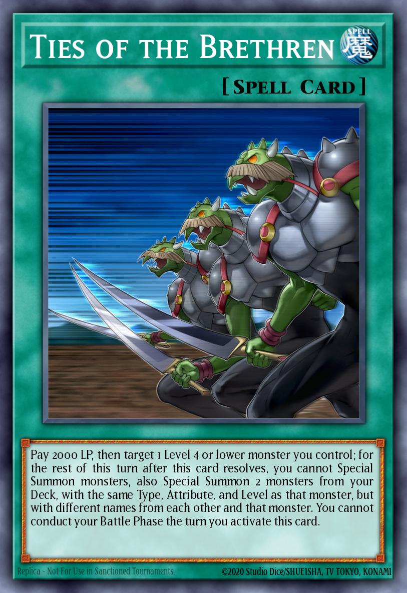 Laços de Irmãos — Structure Deck: Mechanized Madness EN030