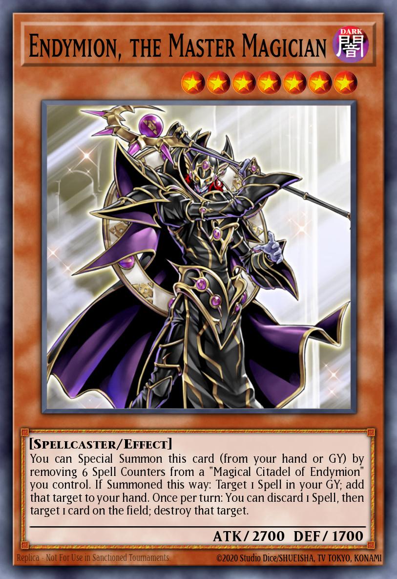 Endymion, o Mago Mestre — Spellcaster's Command Structure Deck: Special Edition EN001