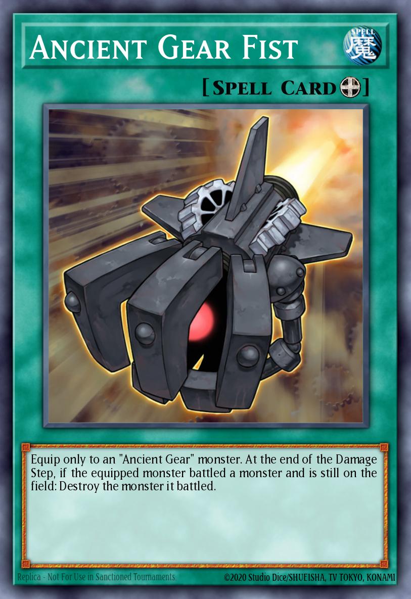 Punho do Mecanismo Antigo — Structure Deck: Machine Re-Volt EN020
