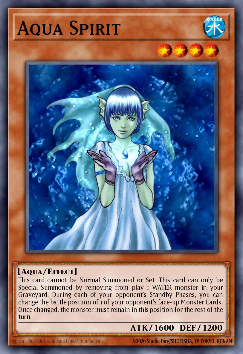 Espírito da Aqua — Structure Deck: Freezing Chains EN021