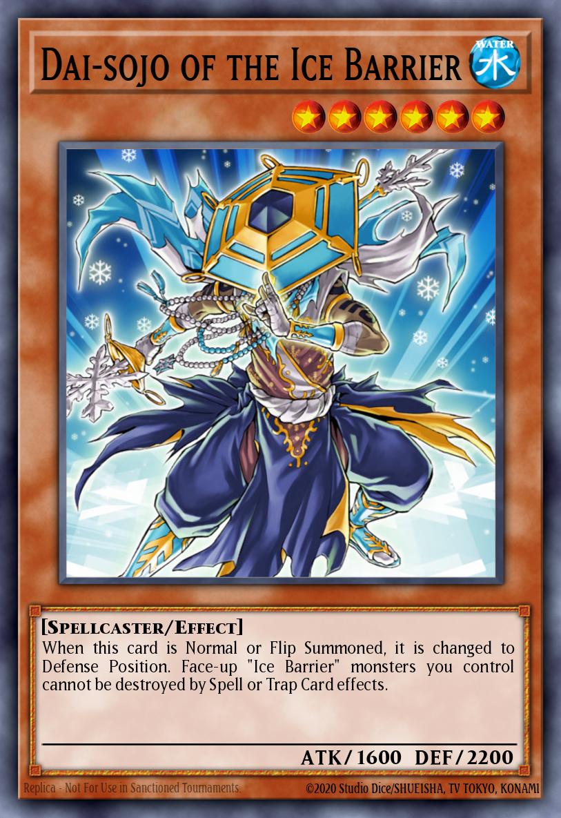 Dai-sojo da Barreira de Gelo — Structure Deck: Freezing Chains EN014