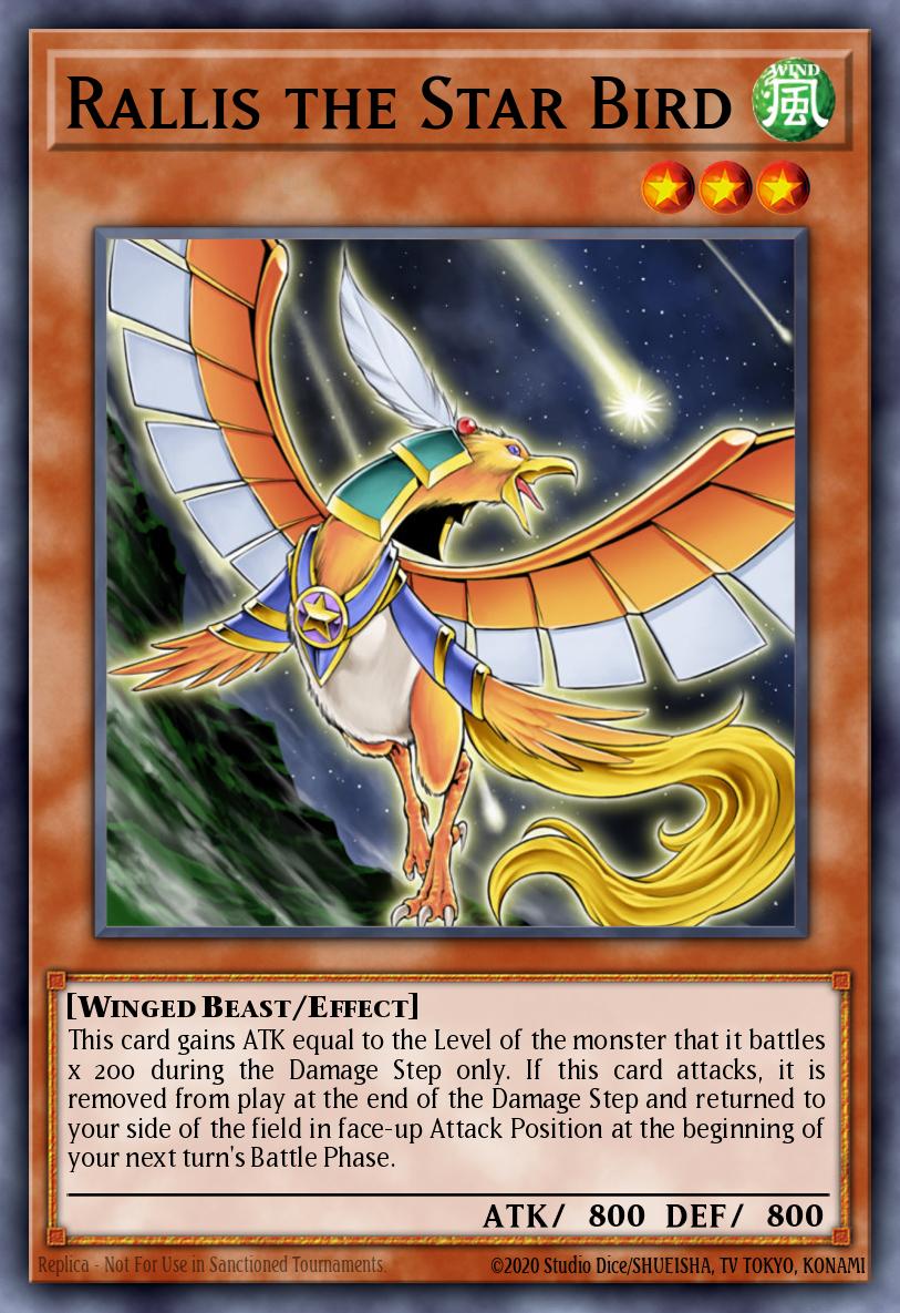 Rallis the Star Bird — Power of the Duelist EN007